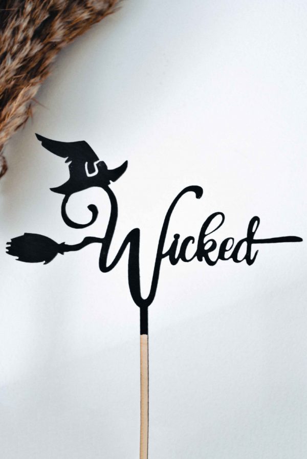 Boszis halloween tortadísz