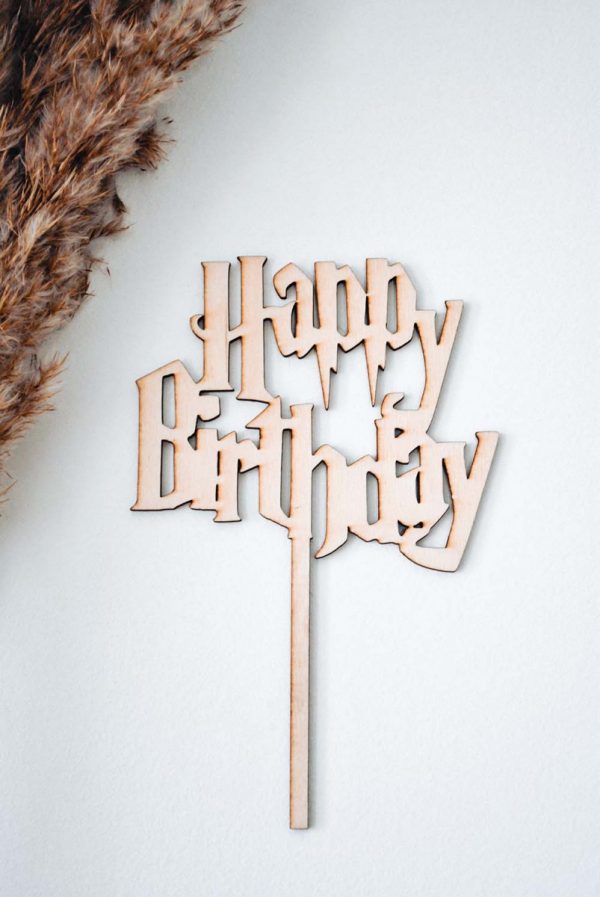 "Happy Birthday" tortadísz - Image 2