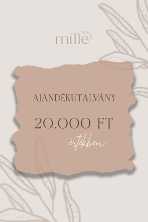 Ajándékutalvány 20.000 Ft értékben